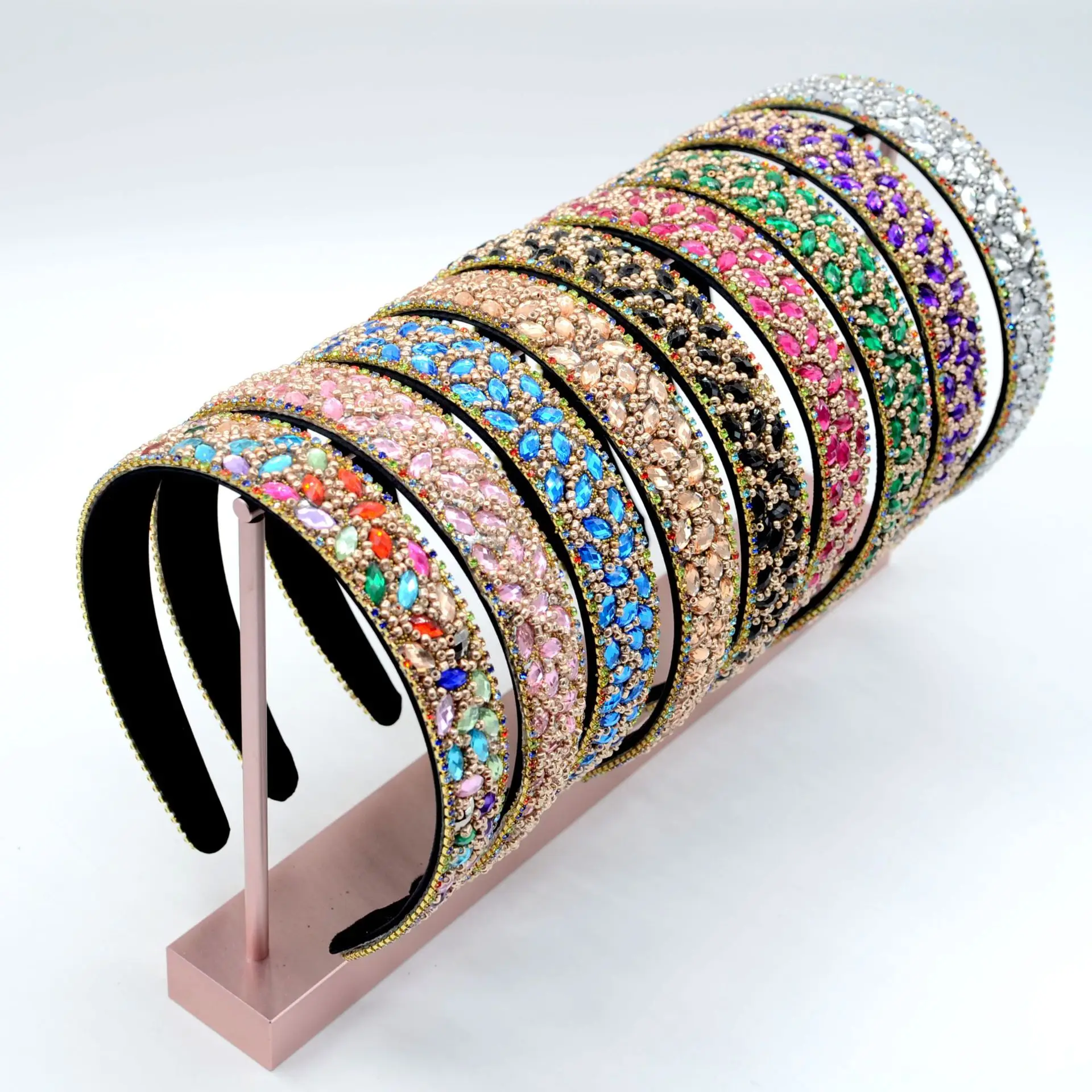 2021 fashion hair band designer diamond headband hair accessories luxury rhinestone crystal headband for women