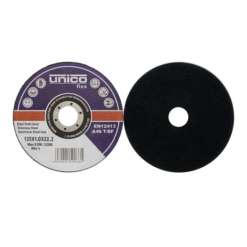 125x1.0mm High Quality Resin Cutting Discs Cut Off Wheel Steel Inox Metal Cutting Wheel