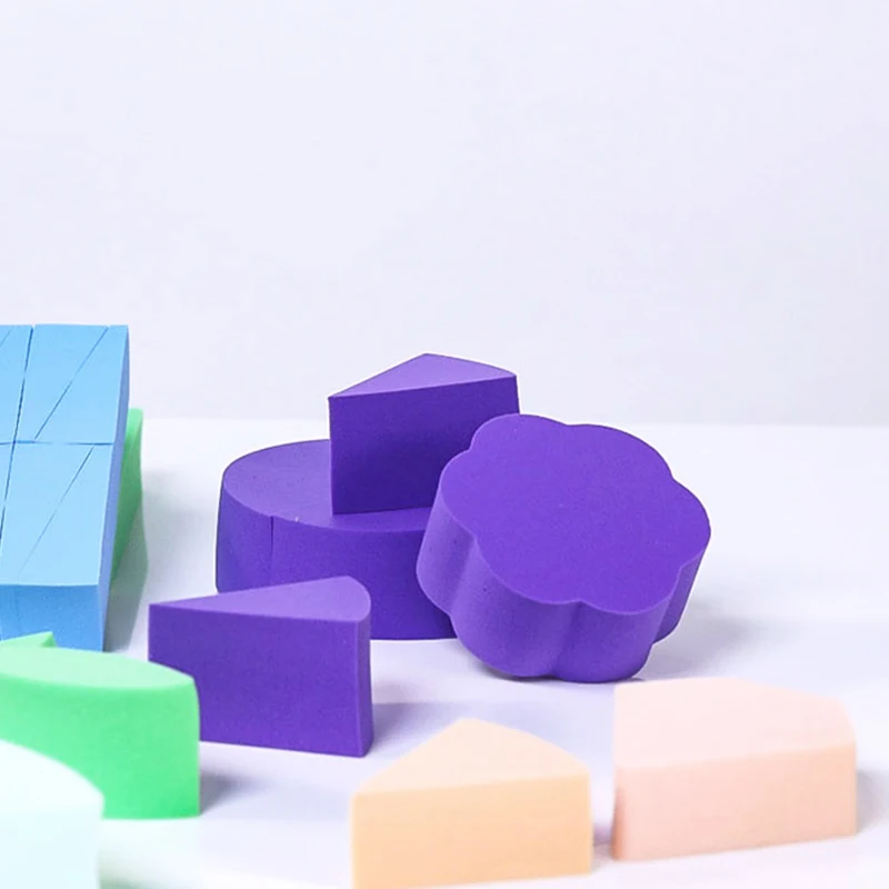 Kingkaifa The Latest Soft Non-absorbent Of Foundation Puff Sponge Mini Puffs Custom Makeup Sponges