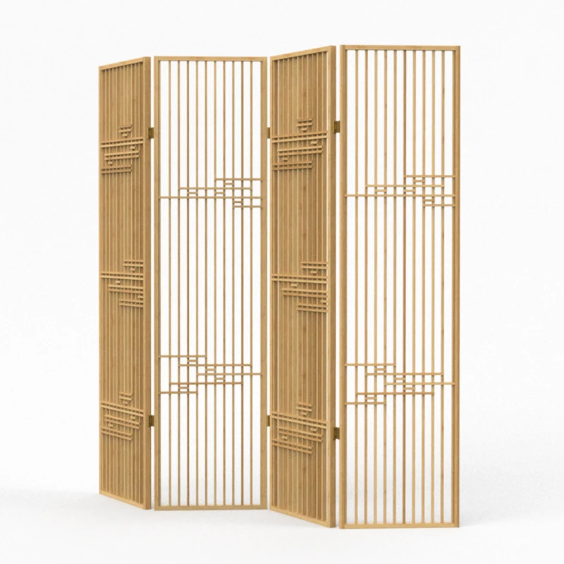 bamboo wood screen wall living room divider folding screens room dividers for home decor