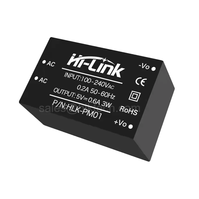 HLK-PM01 AC-DC Isolated Power Module PM03 PM09 3W 3.3V/5V/9V/12V/15V/24V ac dc power converter module 110V 220V