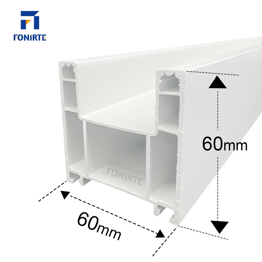 short delivery time white pvc windows and doors pvc window profiles extruded plastic profile frame manufacturer upvc profiles