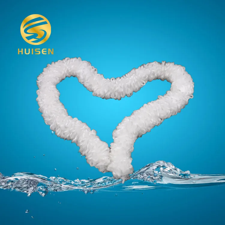 Huisen Polyester Bio Filler Cord Water Treatment Filter Filler