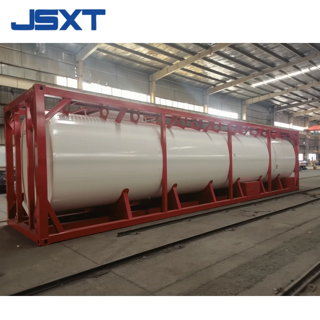 40FT Stainless Steel Water Transport Tank Container 50cbm Shipping Container