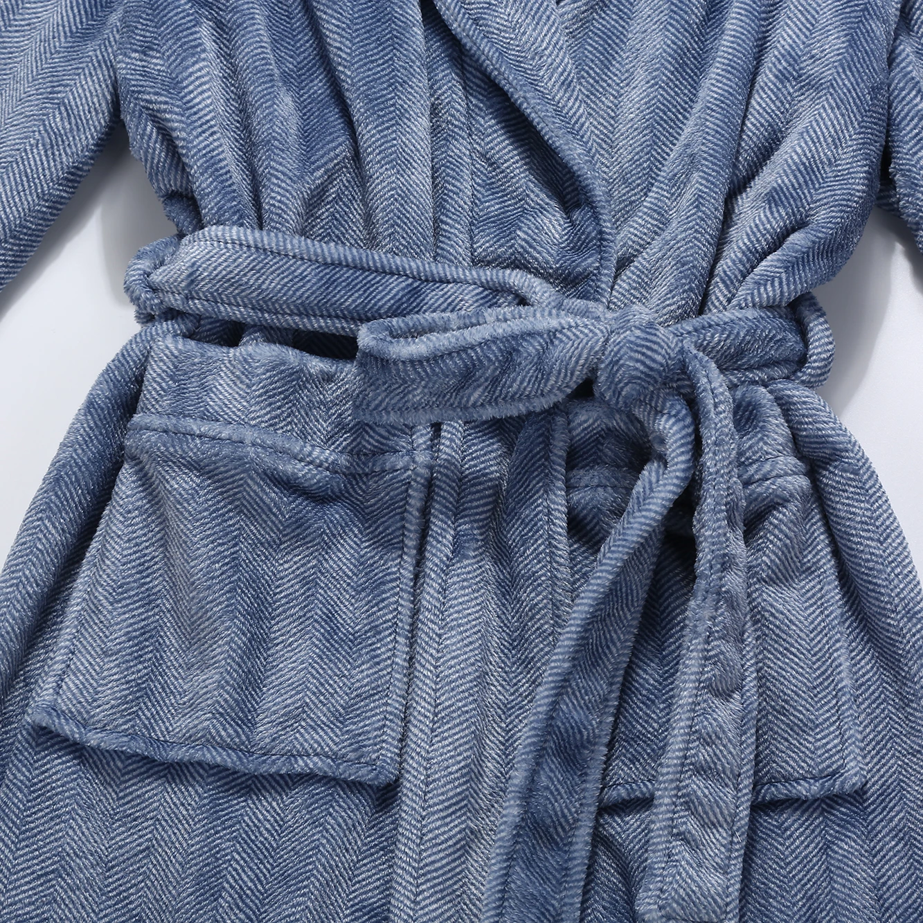 Flannel terry bath robe bathrobe unisex bathrobes Custom Logo Pajamas Bathrobe For