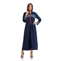 Long Robe Manufacturer Direct Supply hoodie maxi women dress womens saree clothes Islamic Clothing kaftan moroccan abaya dubai