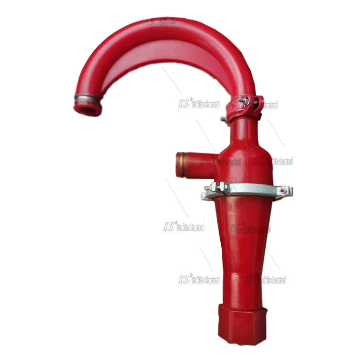 Lab hydrocyclone test equipment double nozzle cyclone FX series of hydrocyclone