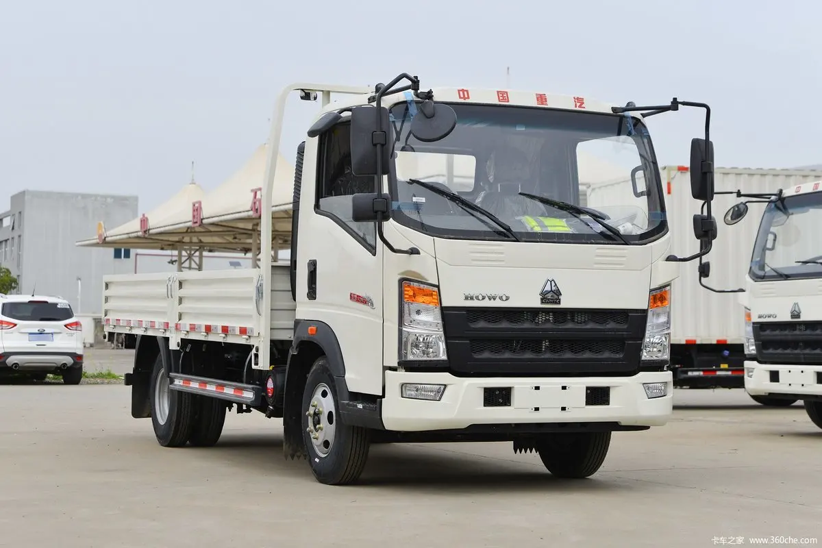 Легкий грузовик Haowo 140 лошадиных сил 3 85 метр полуплатный легкий Isuzu Euro
