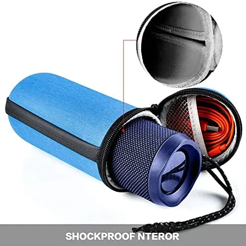 Hongteng hard Suitcase Portable waterproof wireless Speaker 2