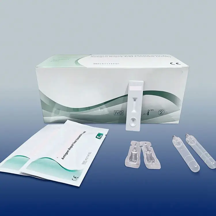
Professional Factory Directly Antigen Test One Step Disposable Sampler Oral Nasal Throat Swab Antibody Antigen Rapid Test Kits 