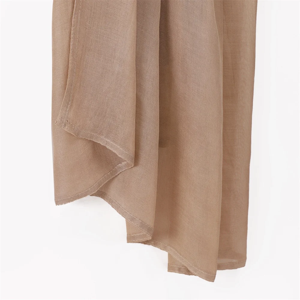 JYL-Индивидуальный хлопок модал хиджаб шарф легкий вес дышащий модал мусульманский шарф вискоза модал хиджаб вуаль