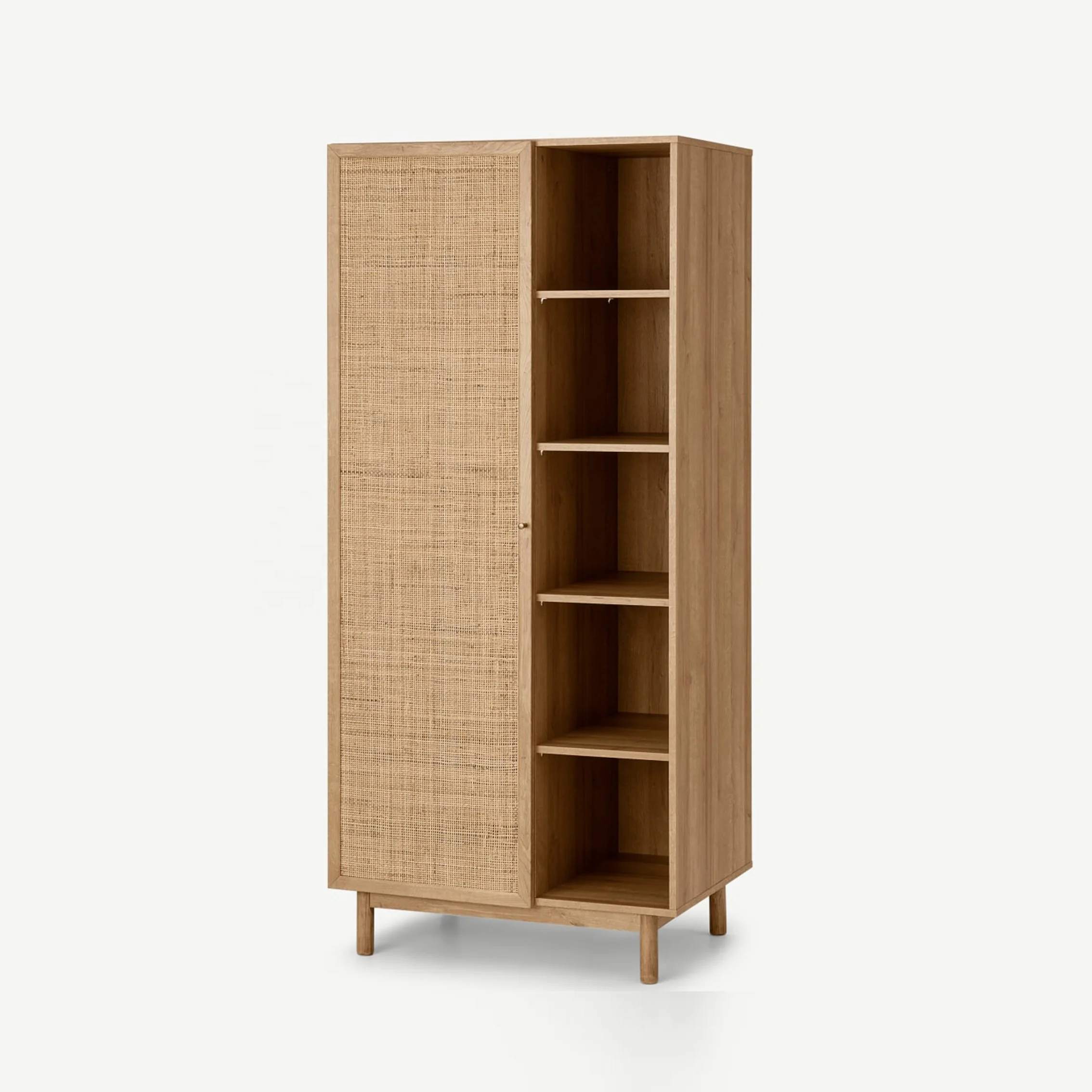 Шкафы под заказ современный дизайн мебель кубический угловой шкаф для хранения для спальни ротанговый деревянный шкаф