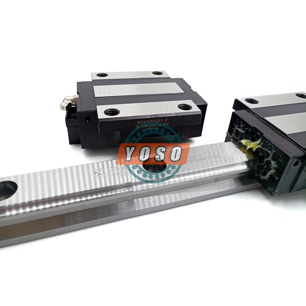 Hot sale PMI linear Slide Block MSA30LE and Linear Guide Rail for CNC automatic machines