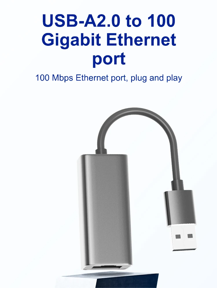 USB Ethernet Adapter USB to Ethernet Lan RJ45 Network Card Cable Line Card Ethernet Adapter for PC Laptop