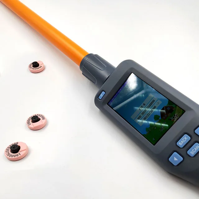 Microchip animal RFID cattle reader Long Stick  reader rfid microchip animal With android scanner bar  reader hdx fdx