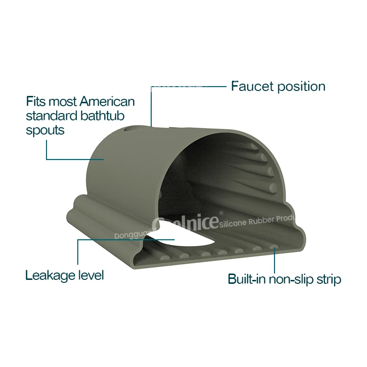 Universal home and kitchen toddler bathtub faucet guard against bumps and bruises