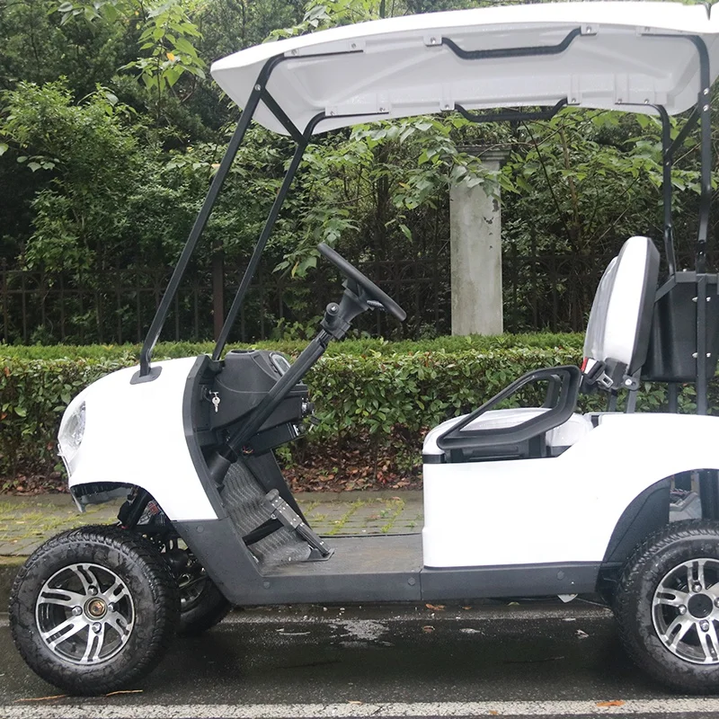 New Design Multi-functional 48V Utility 2 Passenger Off Road Electric Golf Cart Bus
