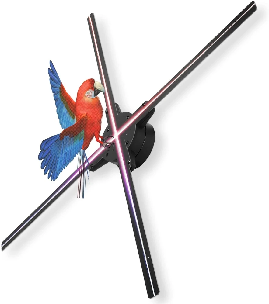 Голографический вентилятор светодиодная 3D-голограмма