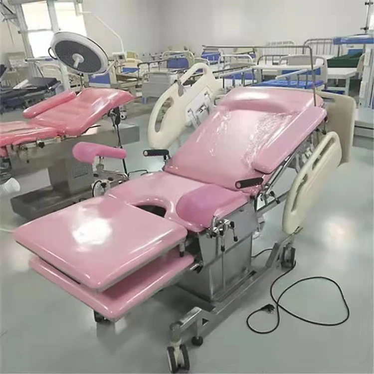 Cheap price Hospital Gynecology Equipment electric obstetric delivery bed medical maternity birthing beds