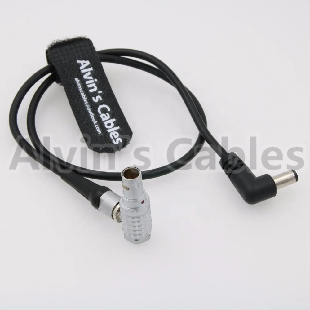 
2 Pin to Angle DC Cable for Teradek Bolt Transmitter Tilta Battery Plate 