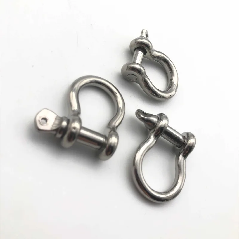 Wholesale D Shackle Twisted Stainless Steel Twist Shackle Steel Shackle