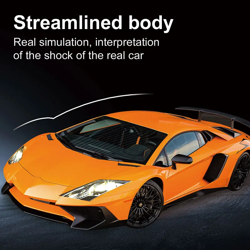 1:24 Scale Car Models Radio Control Truck 4 Channels Lamborghini Electric Racing Car  Remote Control Car For Kids
