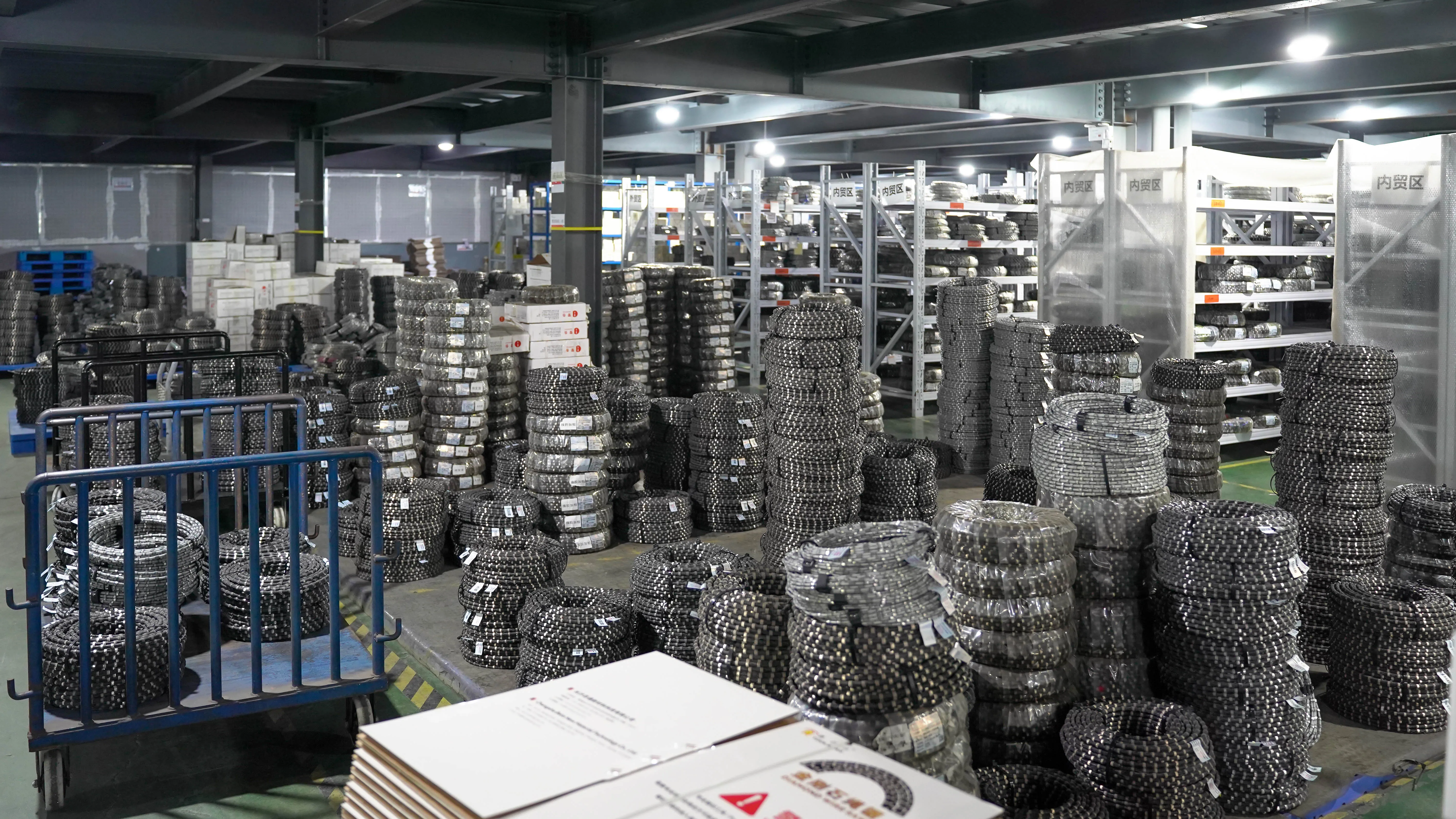 Toolstar Factory Price ODM OEM 11mm 11.5mm Diamond Quarry Wire Saw for Marble Shaping Cutting