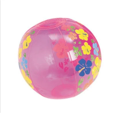 Customized inflatable beach ball by manufacturer, environmentally friendly PVC inflatable beach toy ball, outdoor toy