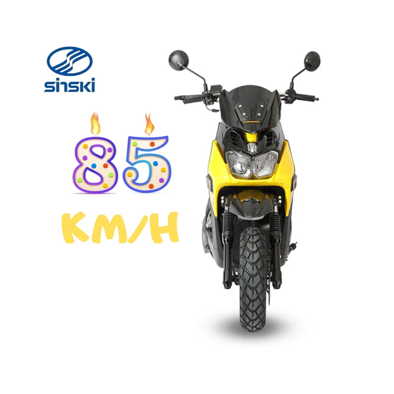 Factory New Product 150cc Gas Scooter Motorcycle Fuel Saving Moped