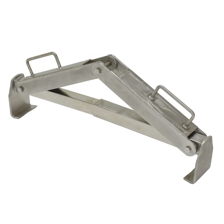 1000 Lbs Drum Lifter for 55 Gallon Steel and Plastic Drums Below Hook Drum Lifter