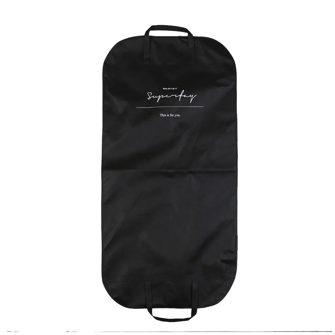 Waterproof Custom Logo Reusable Non Woven Garment Suit Bag with Handle