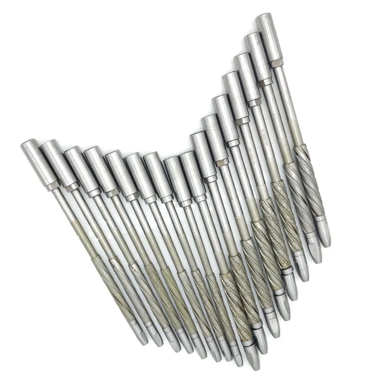 Vertical type hydraulic honing tool mandrel suitable for valve bore honing