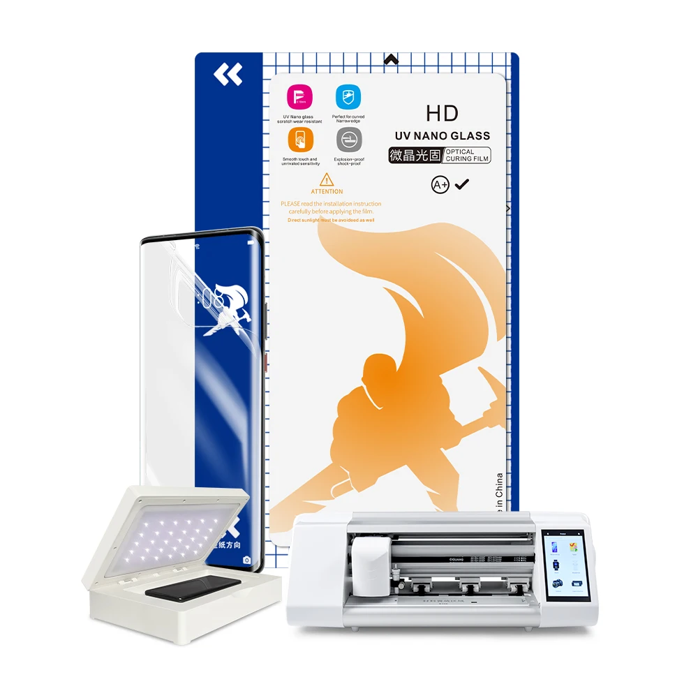 Заводская поставка гидрогель ТПУ для мобильного телефона Hidrogel Защитная пленка УФ-отверждения экрана