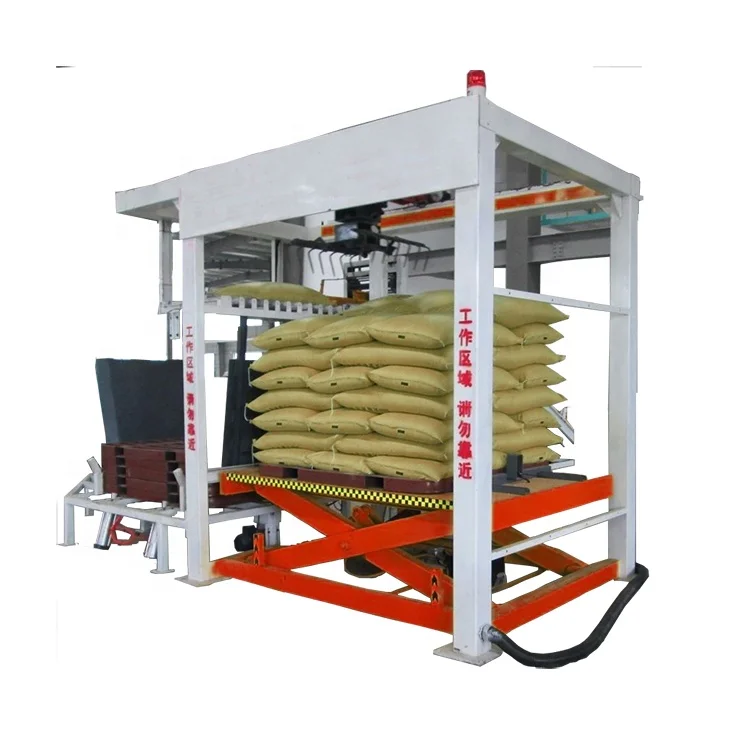 automatic bag palletizer