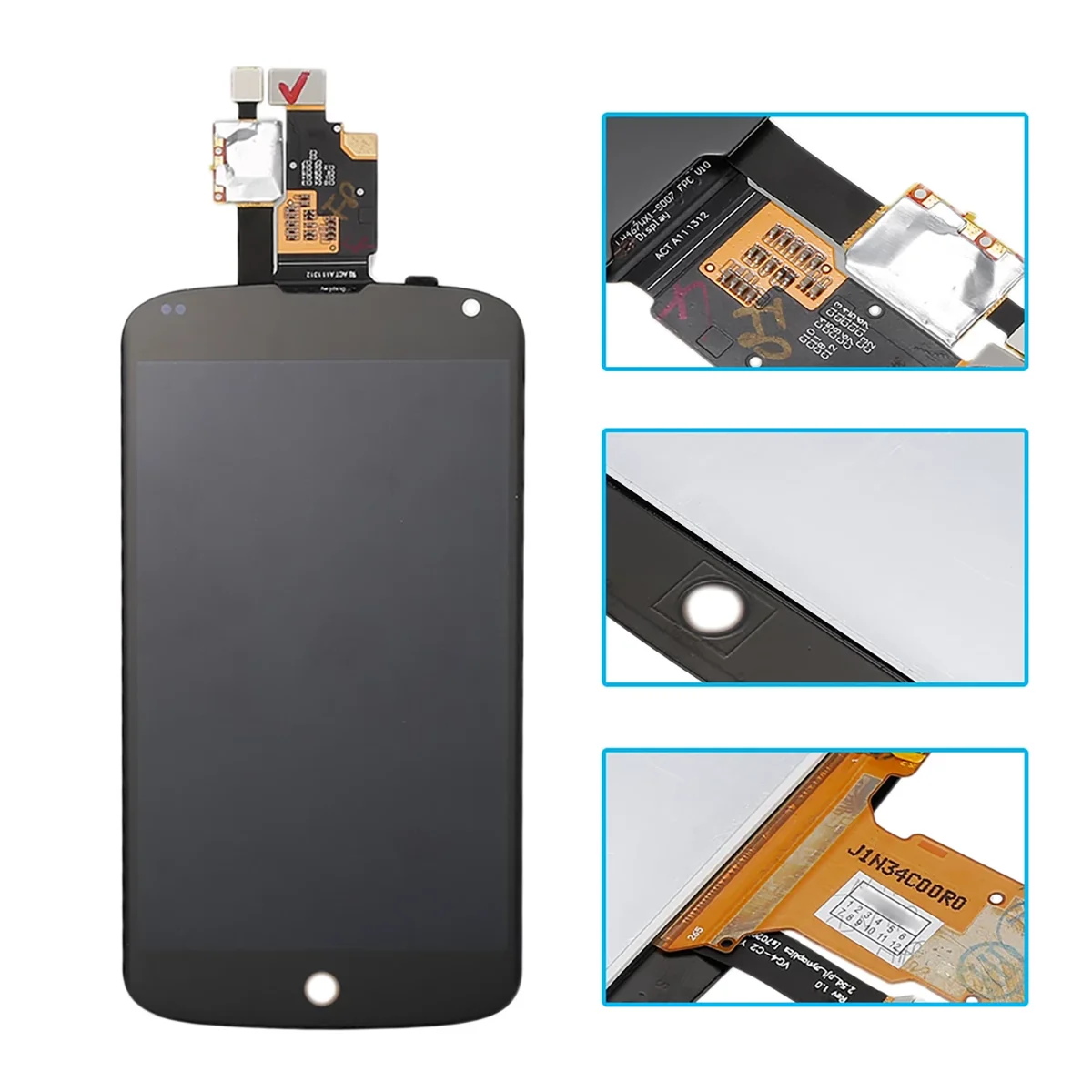 Wholesale Original For LG Lcd Display with Led Display For LG Nexus 4 Mobile Phone LCDs