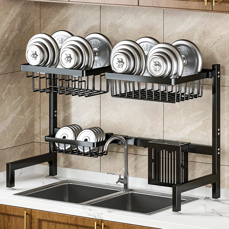 Hot-selling Kitchen Over Sink Storage Rack Drying Rack Bowl And Dish Rack