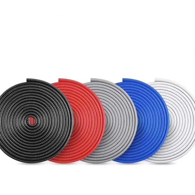 Flexible Auto Door U Shaped Rubber Edge Guard Trim Seal Strips Edge Protector For Car