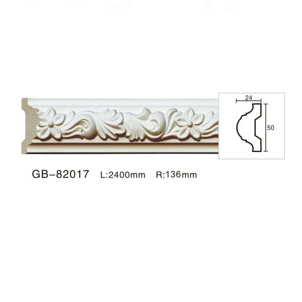 Hot Sale MDF Cornice Frame Moulding Multiple Designs MDF Decorative Ceiling Cornice for Home Interior Decoration Wholesale