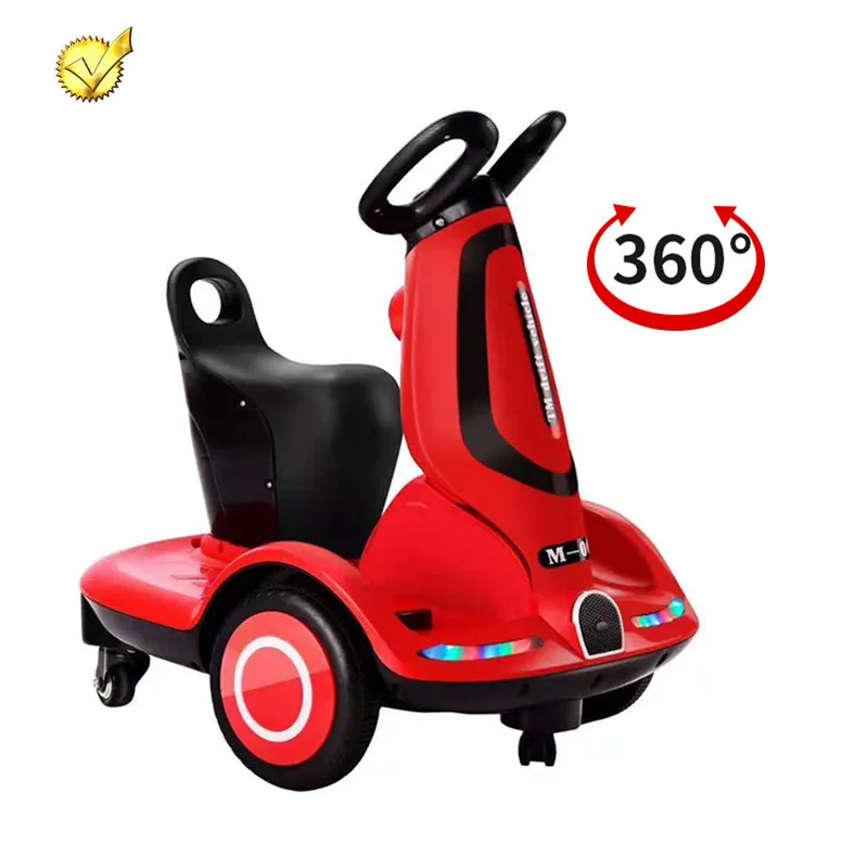 Electric slide car for boys girls wholesales New design cheap 6V 4AH twisted car for kids children happy swing car