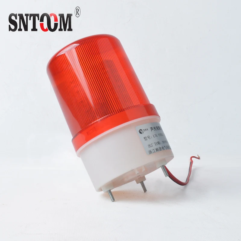 
LTE-1101 Warning Light 12v 24v Bolt Fixed Rotating Flash LED Alarm Light 