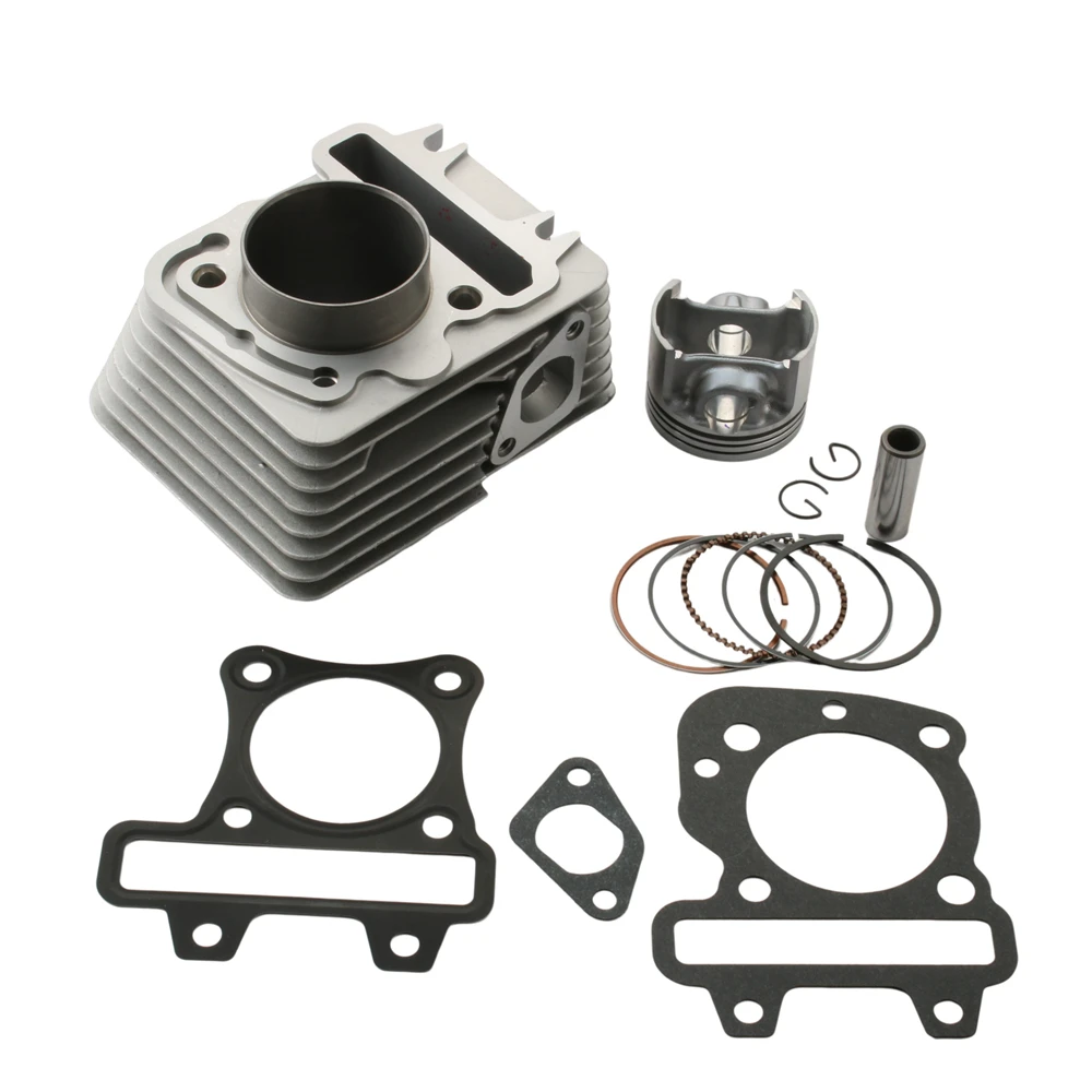 Motorcycle 49mm 80cc LX50 Big Bore Racing Cylinder Block Kit For S LX 50 Primavera50 Sprint 50cc 4T AC 3V 4V Euro 4