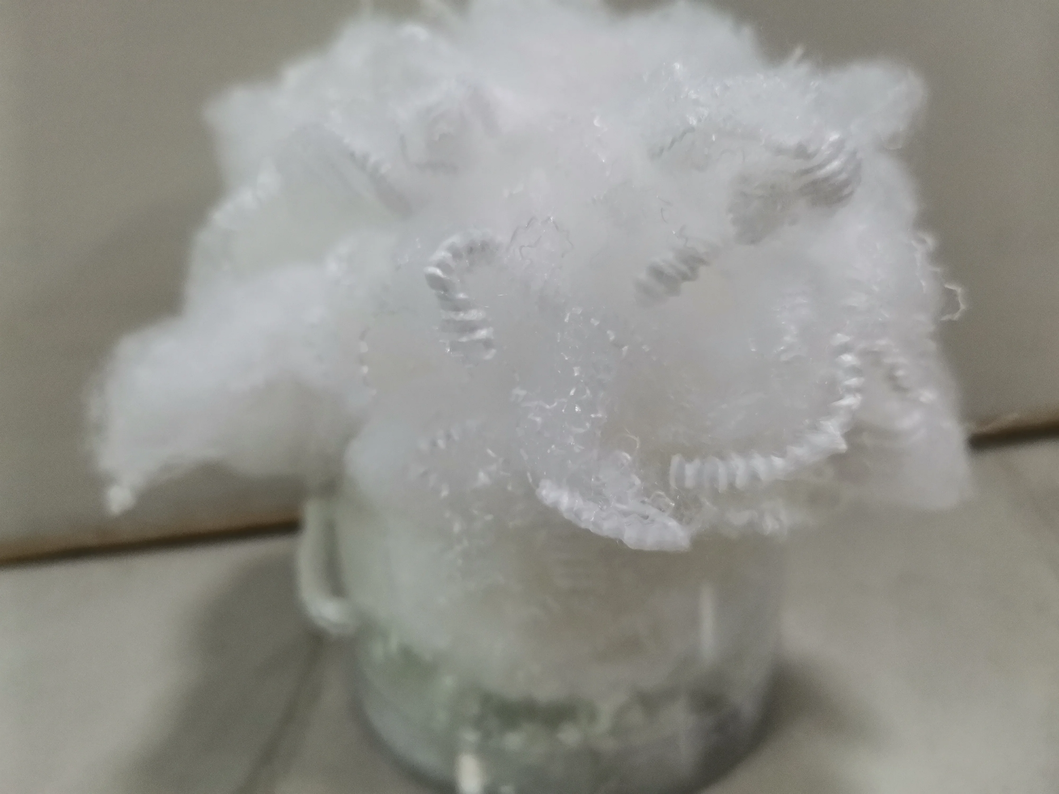 good quality soft Microfiber Micro Denier Fibre Virgin Polyester Staple Fiber Raw White for Filling Clothing