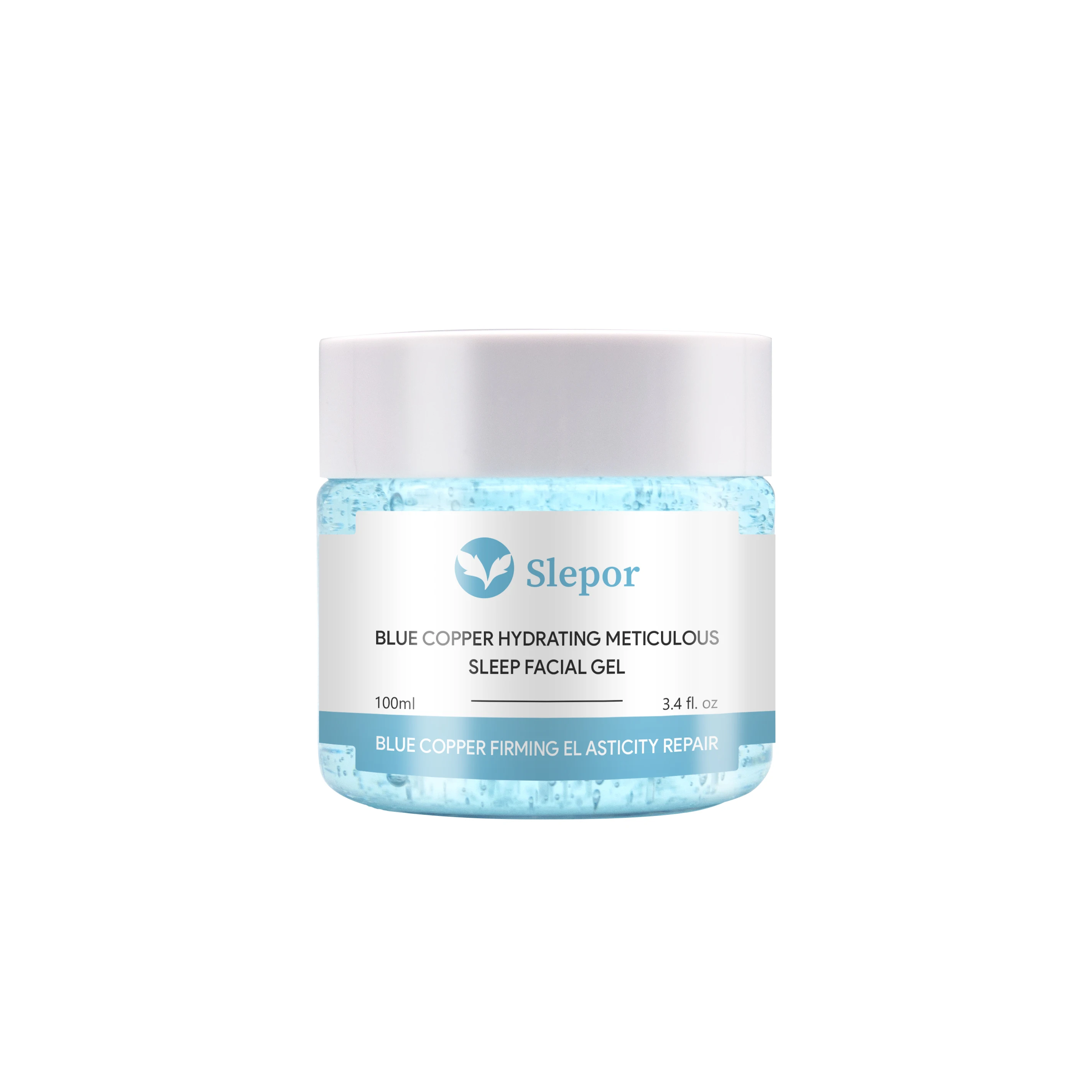 QQLR High Quality Natural Moisturizer Blue Copper Peptide Frozen Facial Mask Sleeping Mask