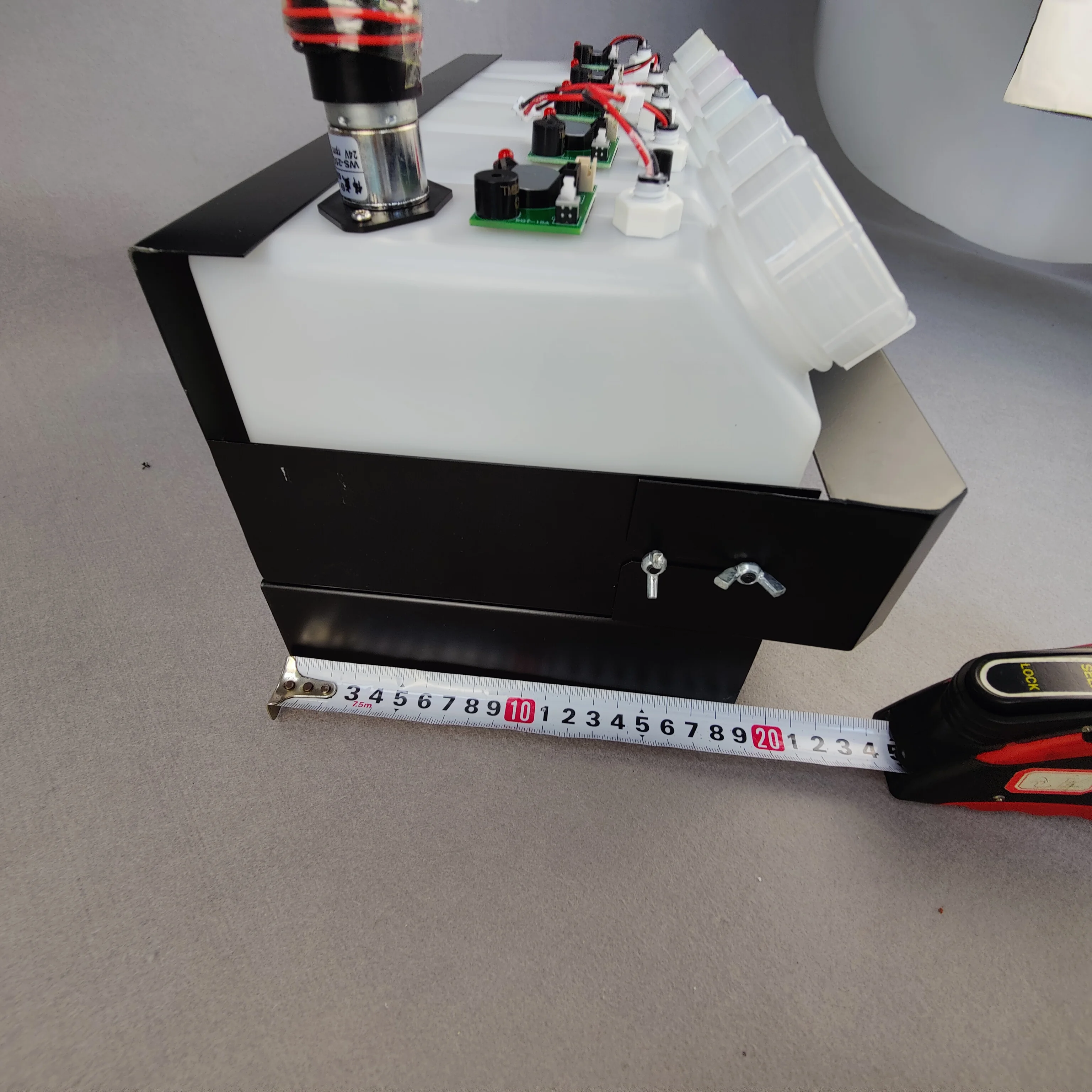 Letop 1.5L CMYKW 5 Colors Ink Cartridge Ciss Ink cartridge System with Stirring Motor