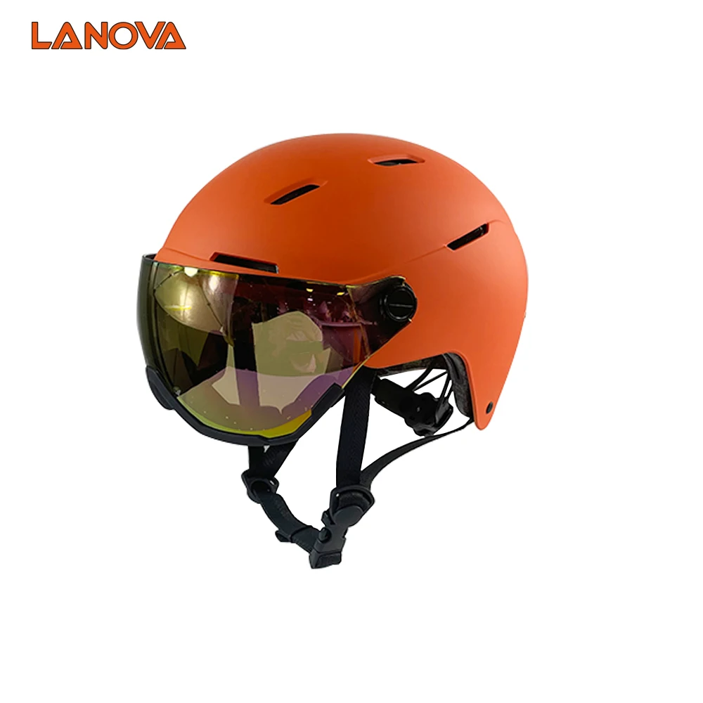China  Factory Hotselling Breathable Impact Resistance CE CPSC Standard Lends Cool Ski Helmet Snow Sports Helmets Ski Helmet