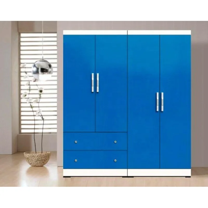 High Glossy Lacquer Finish Wardrobe Mdf Plywood