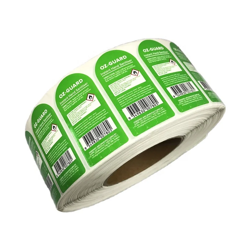 Waterproof Vinyl Custom Logo Stickers Label Printed Vinyl Sticker Packs Adhesive Waterproof Sticker Paper Sheet Accept