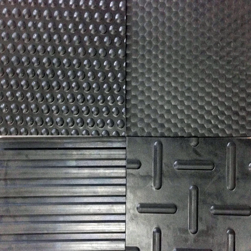 High quality Low price Animal husbandry rubber sheet cow mat and Bull pad