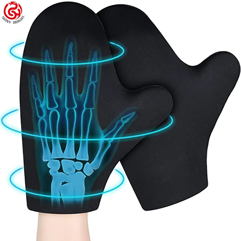 Hot And Cold Therapy Reusable Arthritis Ice Pack Gloves Finger Compression Gel Ice Glove