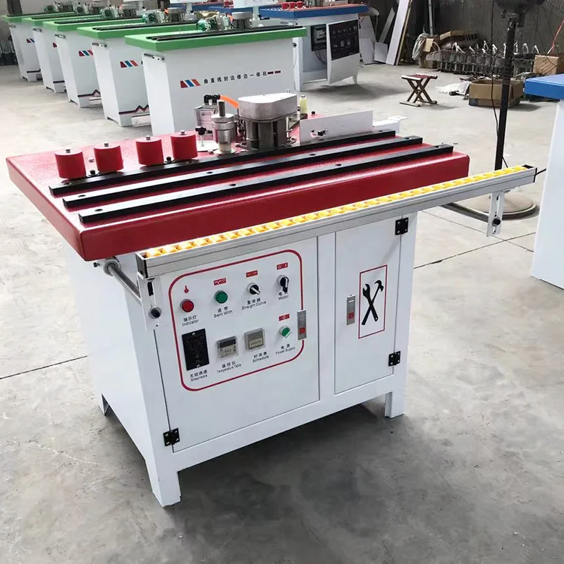 High Quality Curve and Straight Wood Double Sided Glue Edge Banding Machine